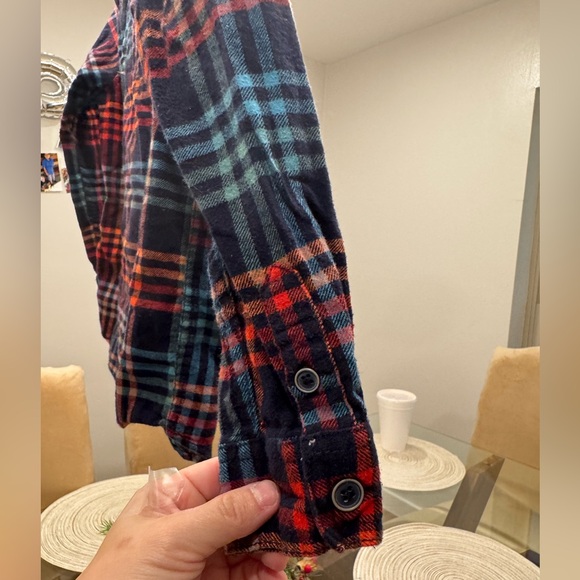 Gymboree flannel button up - Picture 3 of 4